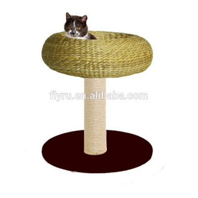 Wholesale cat tree scratching post Tower Hamock Pet Products