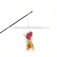 Simple Cheap Teaser Stick Made Natural Loofah Most Popular Cat Toys