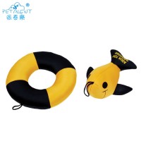 Competitive Price water float tyre dog swimming toy for pet exercise