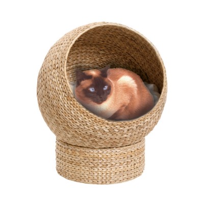 Wholesale Comfortable Pet Accessories Banana Leaf Cozy Bed Cat Cave For Pet Product