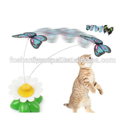 Electric Butterfly Interactive Puzzle Cat Toy